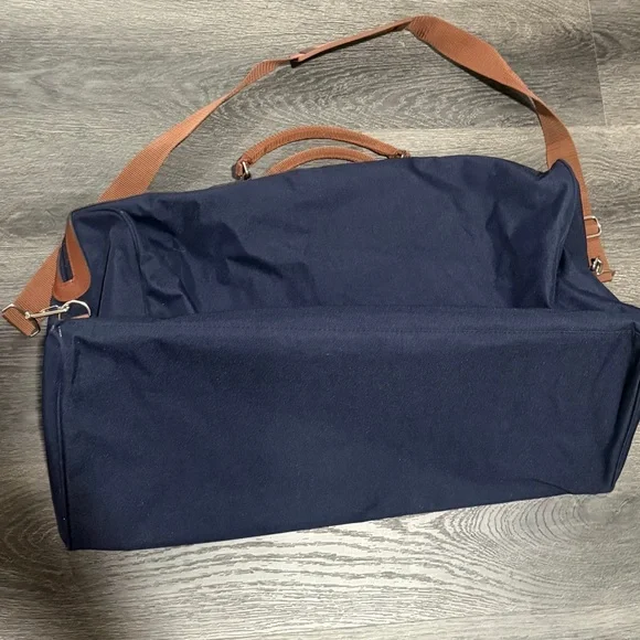 Polo Ralph Lauren Blue and Brown Duffel Bag - Picture 2 of 4